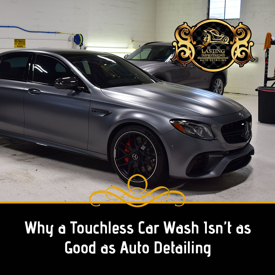 Why a Touchless Car Wash Isn’t as Good as Auto Detailing