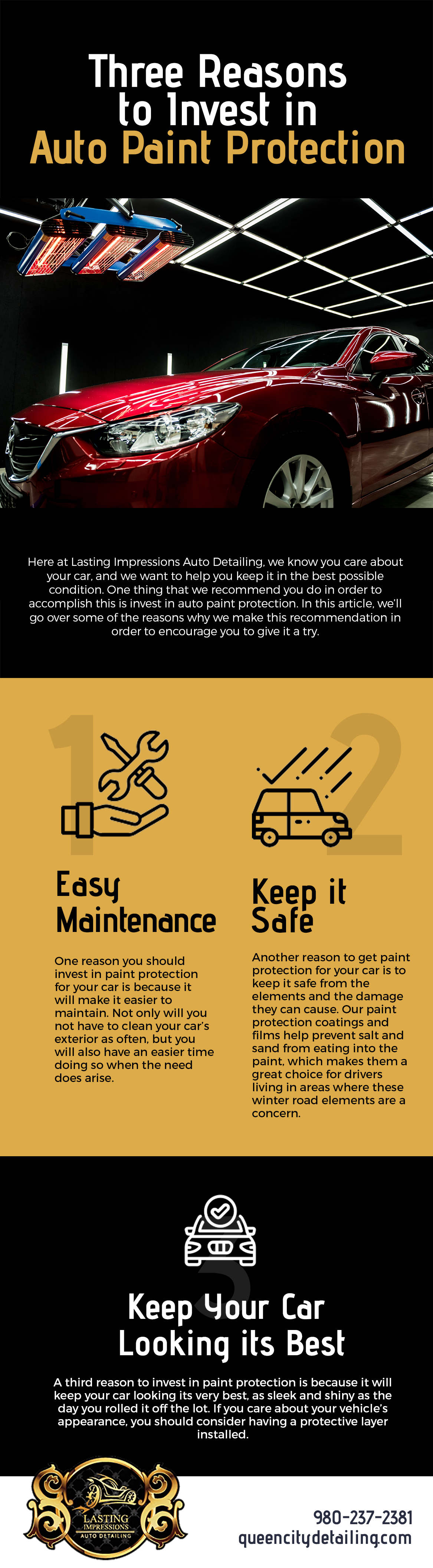 Three Reasons to Invest in Auto Paint Protection [infographic]