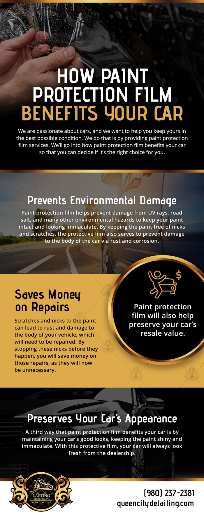 How Paint Protection Film Benefits Your Car 